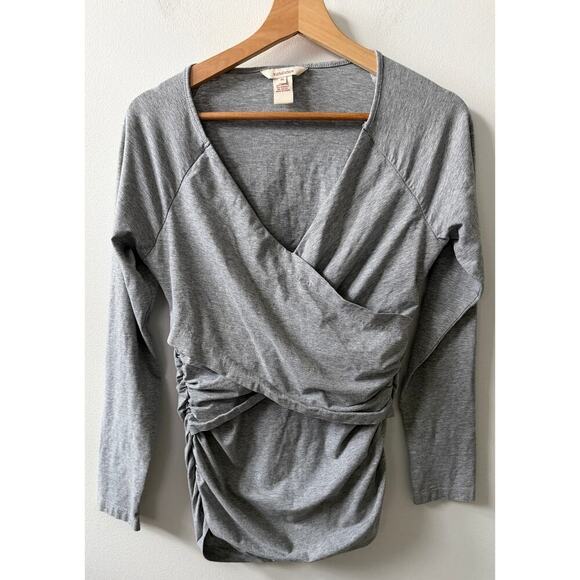 Sundance Tops - Sundance Vanessa Faux Wrap Ruched sides women's size M